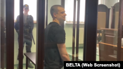 Eduard Babaryka, who along with his father was arrested in June 2020, went on trial on May 22. He rejects all charges as politically motivated.