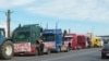 Hundreds of farmers and truck drivers began protesting three weeks ago, with convoys of tractors and trucks slowing or blocking traffic on national roads near large cities.