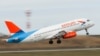 An aircraft from Russian airline Azimuth takes off from Moscow on May 19. (file photo)