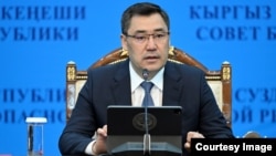 Kyrgyz President Sadyr Japarov has defended the new law.