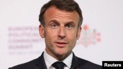 French President Emmanuel Macron