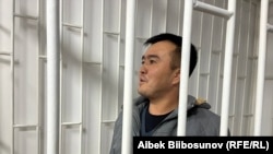 Kyrgyz activist Chyngyz Kaparov (file photo)