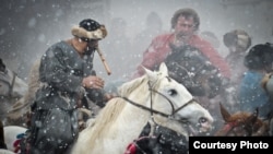 "Buzkashi Boys" uses Afghanistan's pulsating national sport as the backdrop for its heartrending tale of two impoverished boys growing up on the streets of Kabul