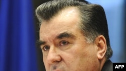 Tajik President Emomali Rahmon