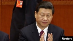 Xi Jinping at the opening ceremony of the 18th National Congress of the Communist Party