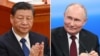 China's President Xi Jinping (L) and Russia's President Vladimir Putin (R) (file photo)