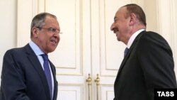 Russian Foreign Minister Sergei Lavrov discussed the frozen conflict in Nagorno-Karabakh with President Ilham Aliyev on December 2. (file photo)