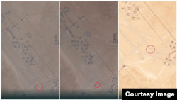 A comparison of the activities at Russia’s Al-Jufra base in Libya on December 5, December 10, and December 15 shows the arrival of a Russian Ilyushin plane. Source: Planet Labs.