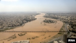 Flooding in Ahvaz on April 1.