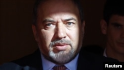 Israeli Foreign Minister Avigdor Lieberman