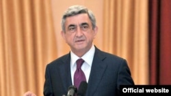 Serzh Sarkisian (file photo)