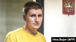 Russian blogger Vladislav Sinitsa (file photo)