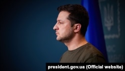 Ukrainian President Volodymyr Zelensky