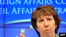 EU High Representative for Foreign Affairs and Security Policy Catherine Ashton (file photo)