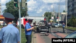 Aftermath Of Bomb Attack On Tatar Mufti