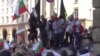 WATCH: Bulgarian Protesters Scuffle With Police Outside Parliament In Sofia