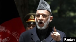 Afghan President Hamid Karzai (file photo)