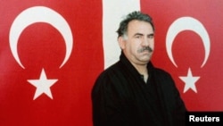 Abdullah Ocalan in a 1999 photo