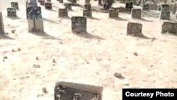 A reformist website says dozens of victims of postelection unrest were buried in unnamed graves in Behesht Zahra cemetery.