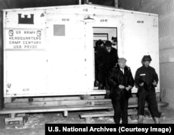 The headquarters of Camp Century, built beneath the Greenland ice