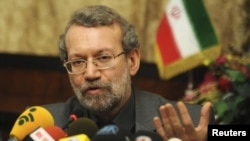 Iran's parliament speaker Ali Larijani