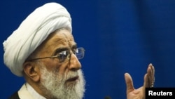 Iran's superannuated Ayatollah Ahmad Jannati 