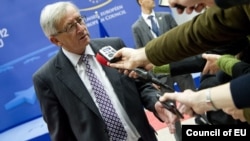 Eurogroup President Jean-Claude Juncker.