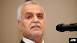 Fugitive Iraqi Vice President Tariq al-Hashimi says the charges against him are politically motivated.