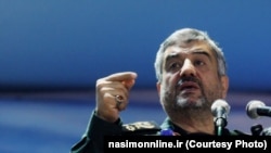 The commander of Iran's Islamic Revolutionary Guards Corps, General Mohammad Ali Jafari