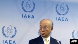 IAEA Director-General Yukiya Amano (file photo)