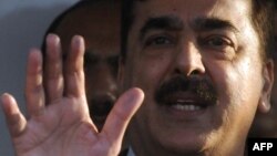 Pakistani Prime Minister Yousuf Raza Gilani