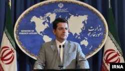 Iran Foreign Ministry Spokesman Abbas Mosavi (file photo)