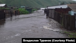 Flooding in the Chernyshevsky district