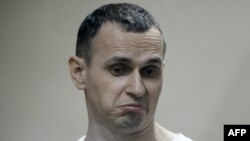 Ukrainian film director Oleh Sentsov has been held in Russia since May 2014. (file photo)