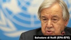 UN Secretary-General Antonio Guterres (file photo)