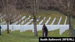 The Memorial Center in Bosnia-Herzegovina, which is dedicated to the victims of the genocide in Srebrenica. (File photo)