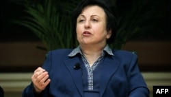 Iranian Nobel Peace Prize laureate Shirin Ebadi