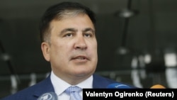 Former Georgian President Mikheil Saakashvili (file photo)