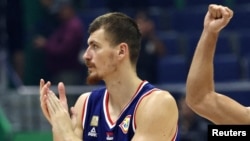 Serbian basketball player Borisa Simanic