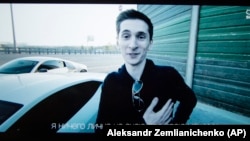 Yevgeny Nikulin, pictured in a 2017 YouTube grab