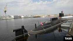 A Lada class diesel-electric submarine in 2010