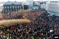 The leak of millions of documents exposing the hidden offshore dealings of political figures and celebrities across the world triggered huge demonstrations in Rejkjavik this week.