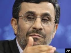 Iranian President Mahmud Ahmadinejad