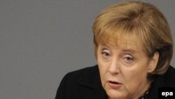 German Chancellor Angela Merkel has backed the EMF proposal the EMF proposal, calling it "good" and "interesting."