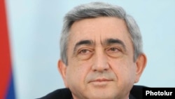 Armenian President Serzh Sarkisian