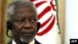  UN-Arab League envoy for the crisis in Syria, Kofi Annan