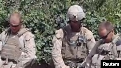 A video showing U.S. Marines urinating on the bodies of dead Taliban fighters in Afghanistan was posted on YouTube earlier this year.