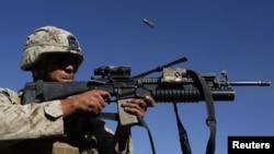 The attack involved Afghan and foreign troops (file photo)