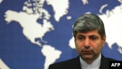 Iran Foreign Ministry spokesman Ramin Mehmanparast (file photo)