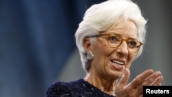 International Monetary Fund chief Christine Lagarde 